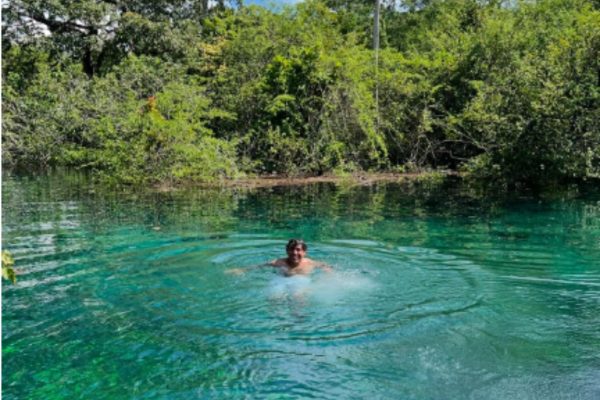 Private Blue Crater Adventure – River Journey & Natural Spring