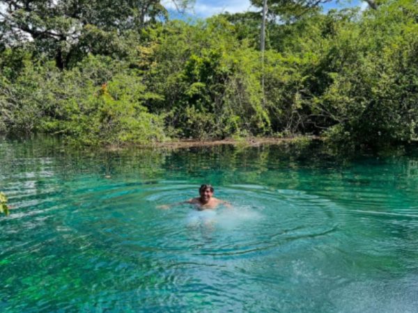 Private Blue Crater Adventure – River Journey & Natural Spring