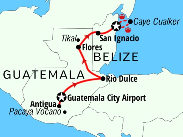 Guatemala to Belize