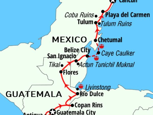 The Exciting Mayan – Beach Way