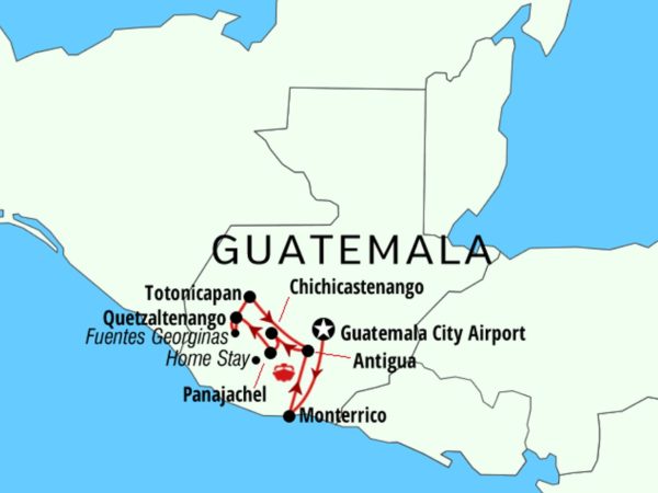 Colors adventure for Guatemala