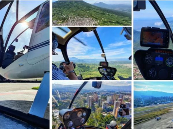 Heli-Tour: Guatemala City, Antigua, Laguna Calderas & Surroundings – 35 Minutes
